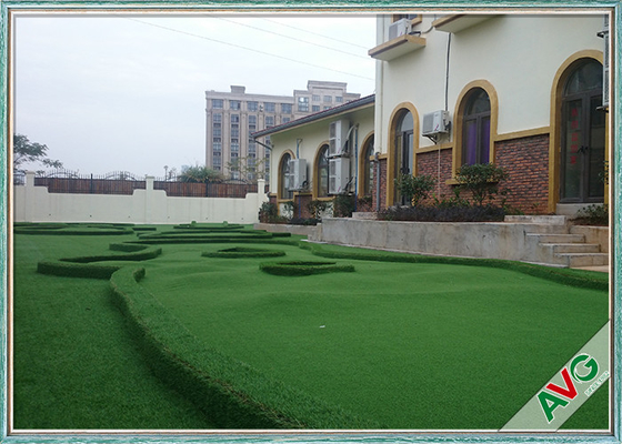 Non - Infill Need Garden Synthetic Turf Easy Installation Garden Fake Grass supplier