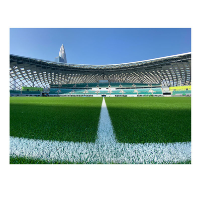 Synthetic Soccer Green Artificial Grass Floor Environmental Friendly supplier