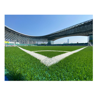 Synthetic Soccer Green Artificial Grass Floor Environmental Friendly supplier