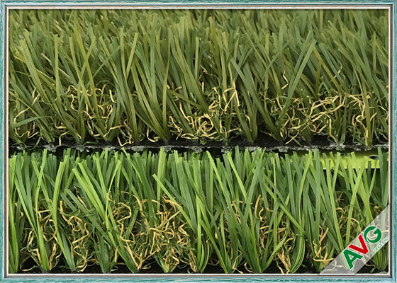 Monofilament Landscape Artificial Grass PU Coating Landscaping Fake Grass supplier